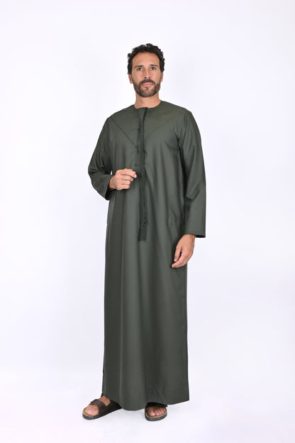 Forest Green Emirati Thobe