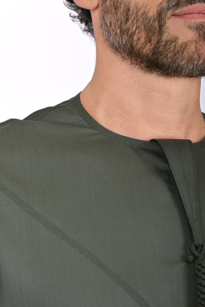 Forest Green Emirati Thobe