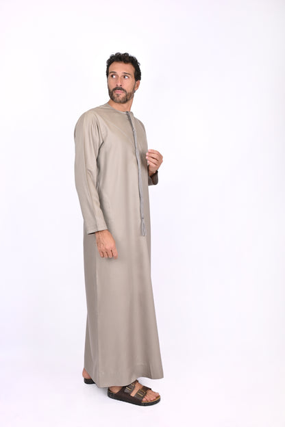 Latte Brown Emirati Thobe