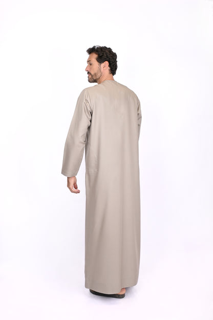 Latte Brown Emirati Thobe