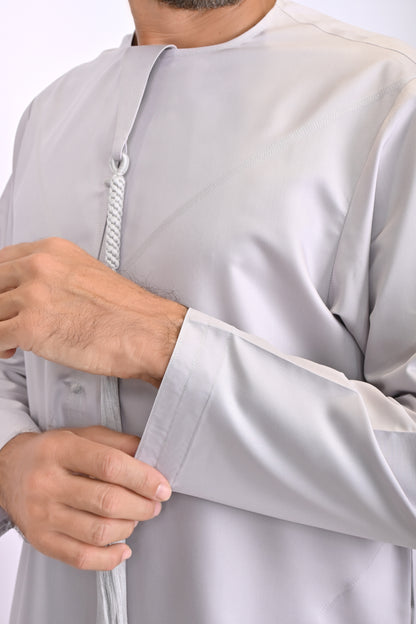 Tusk Gray Emirati Thobe