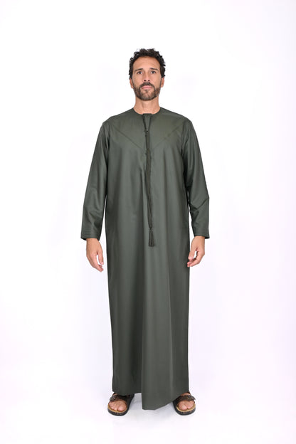 Forest Green Emirati Thobe