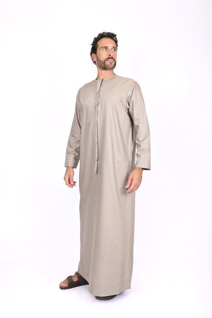 Latte Brown Emirati Thobe
