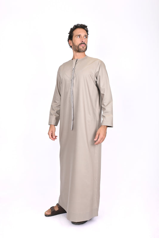 Latte Brown Emirati Thobe