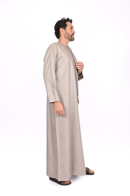 Latte Brown Emirati Thobe