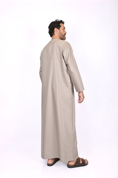 Latte Brown Emirati Thobe