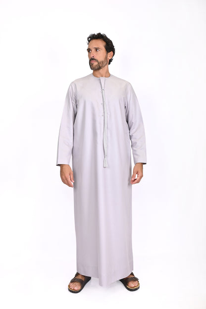 Tusk Gray Emirati Thobe