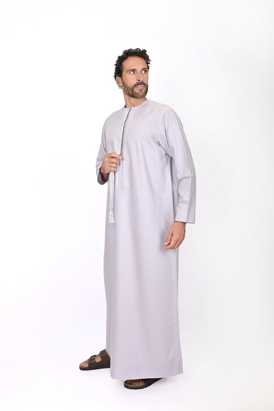 Tusk Gray Emirati Thobe