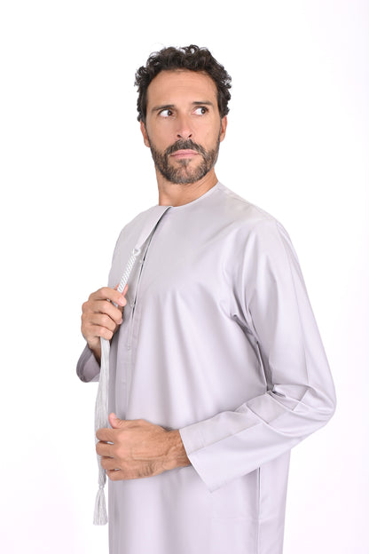 Tusk Gray Emirati Thobe