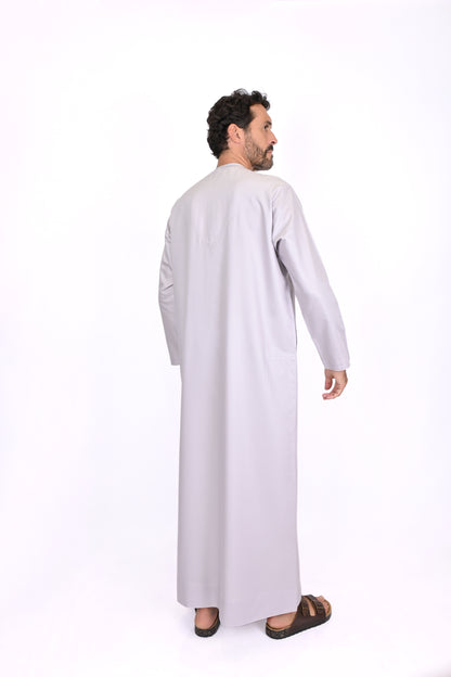 Tusk Gray Emirati Thobe